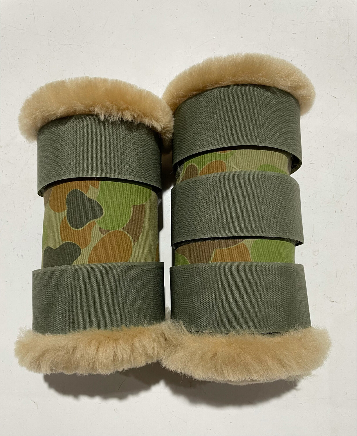 Sheepskin Canvas Paddock Boots (Cob)