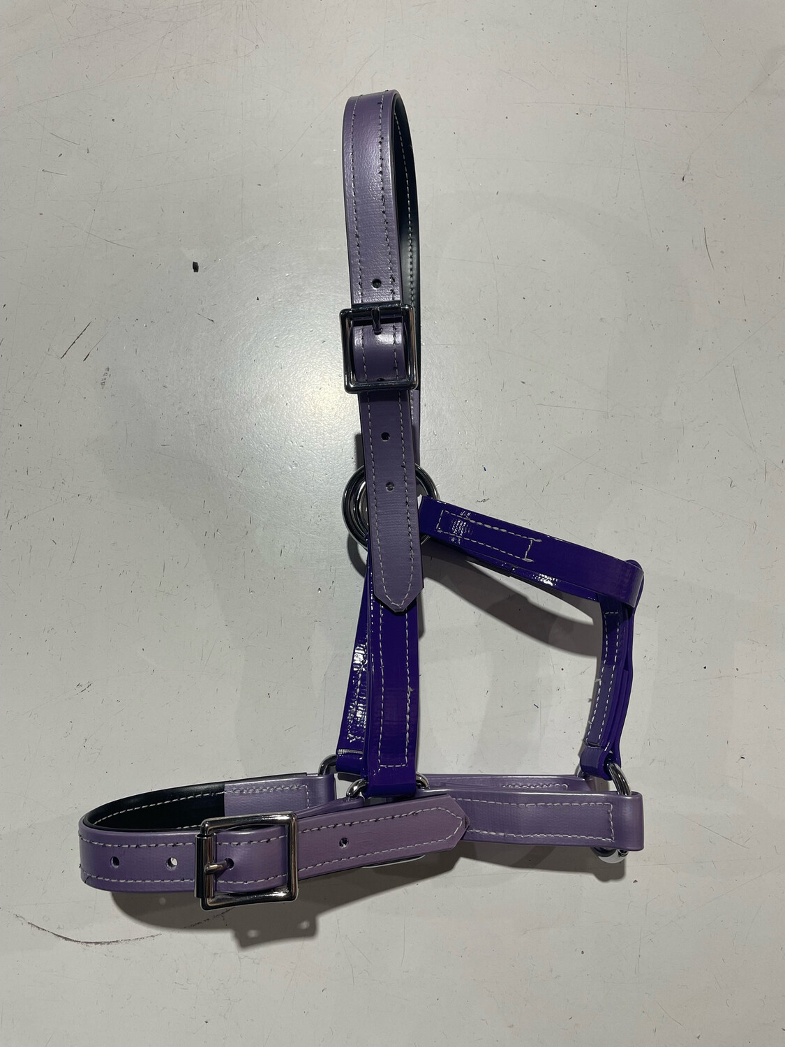 PVC Halter Pony - Shimmer Purple/purple 
