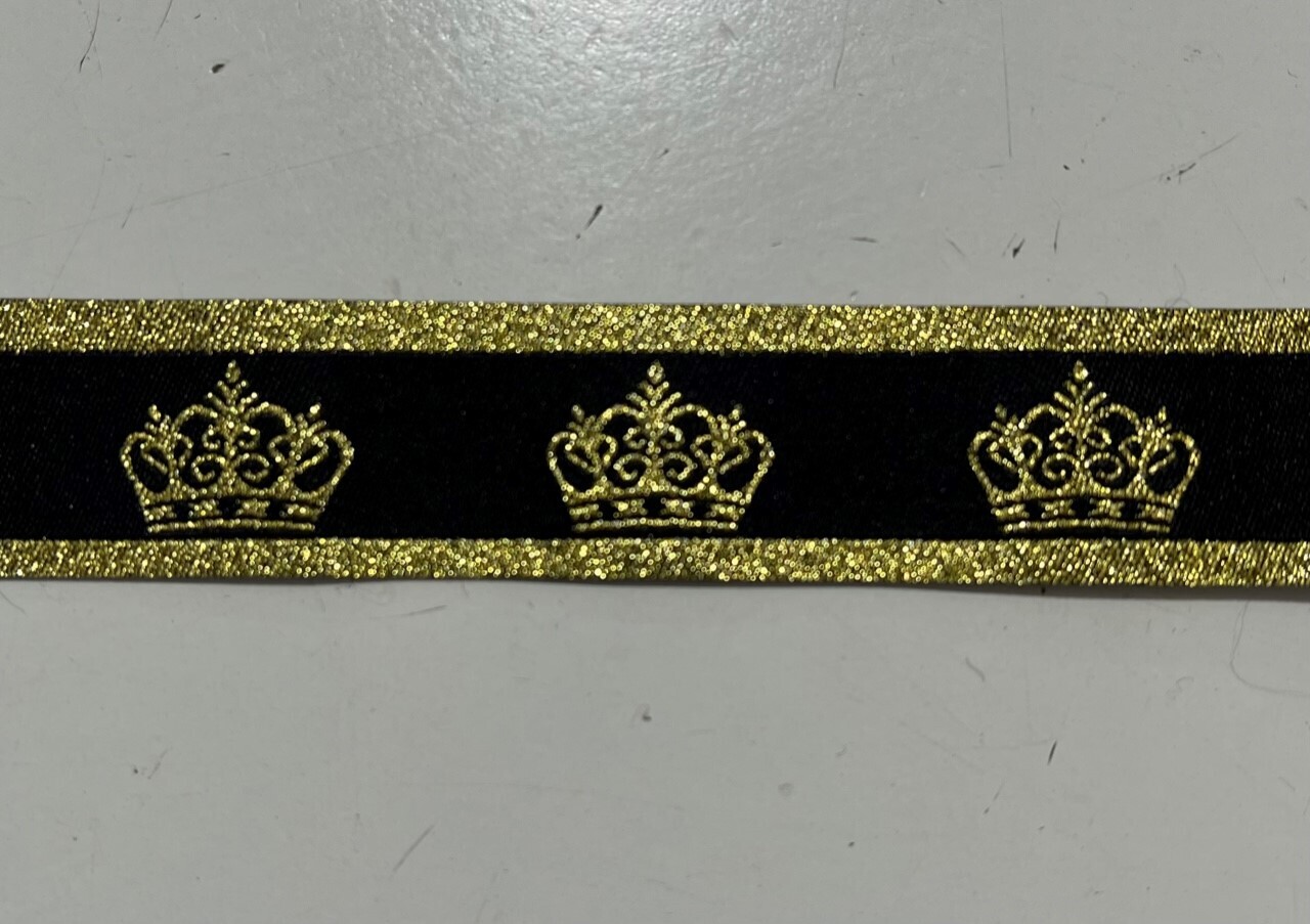Black/Gold Crown