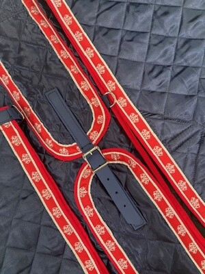 4’9” Quilted Show Rug