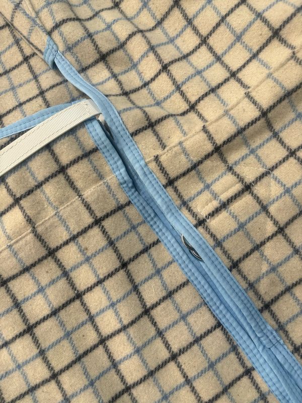 6&#39;9” Kersey Paddock Rug -2 tone