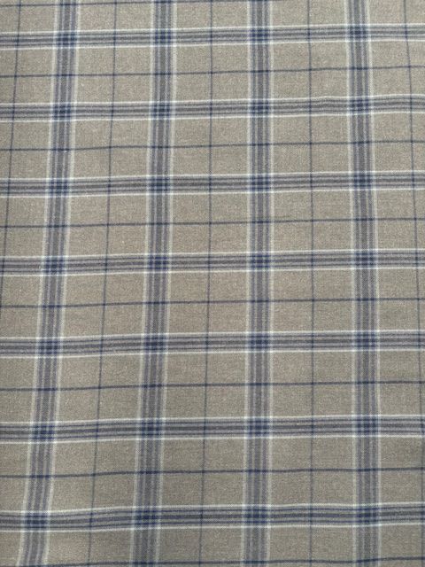 Grey/Royal Check