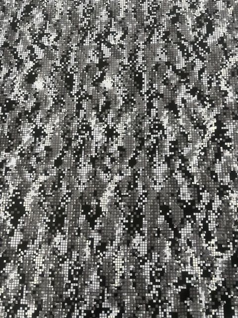 Black/grey digital print