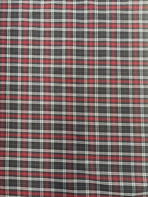 Red/grey/black check