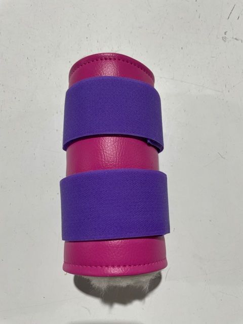 Sheepskin Vinyl Paddock Boots (Pony)