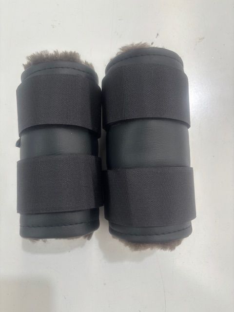 Sheepskin Vinyl Show Boots (Small Pony)