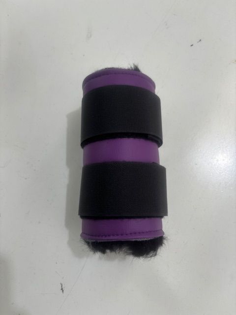 Sheepskin Vinyl Paddock Boots (Pony)