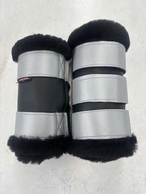 Sheepskin Vinyl Show Boots (Full)