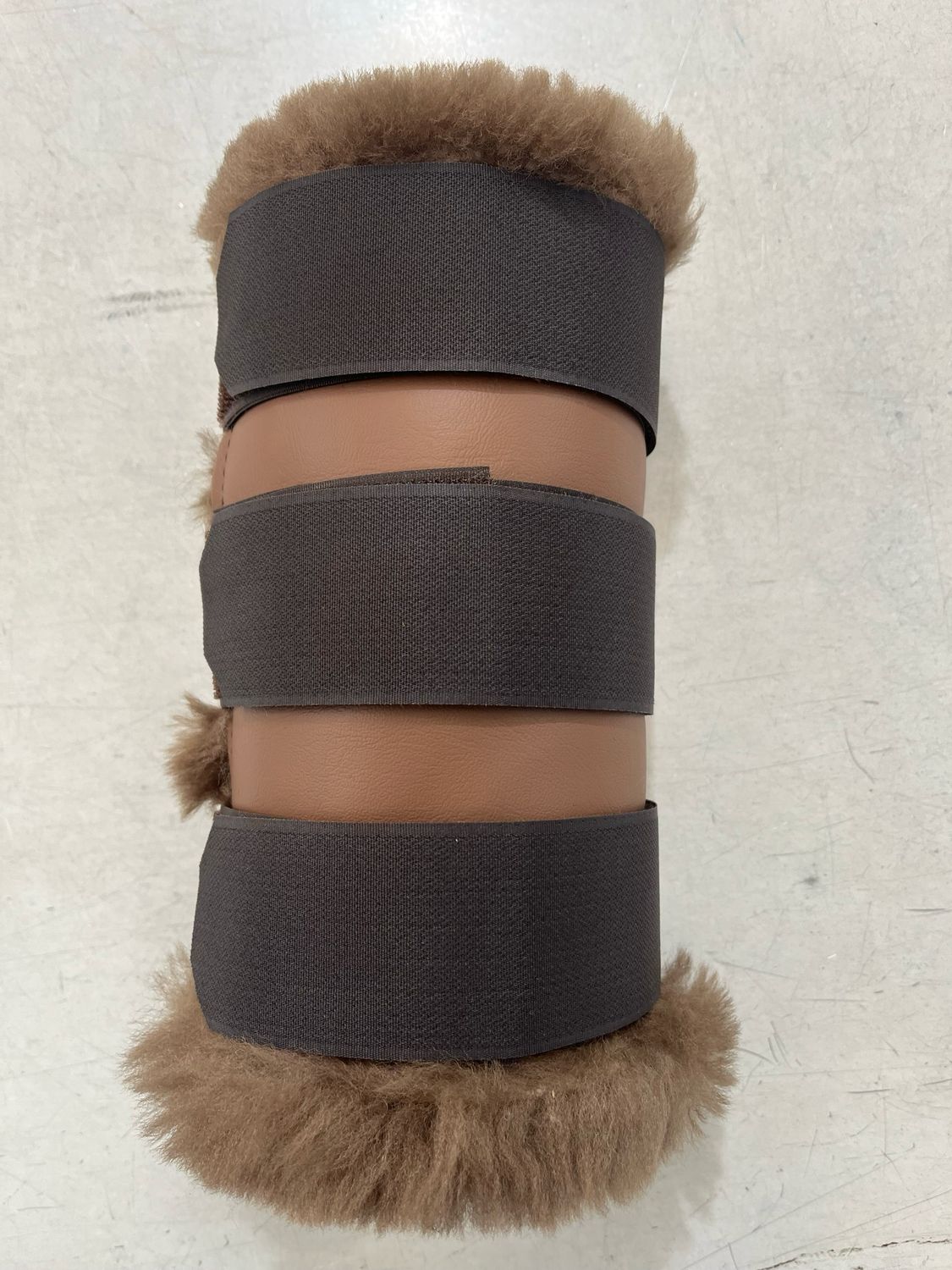 Rolled Sheepskin Paddock Boots (Full)