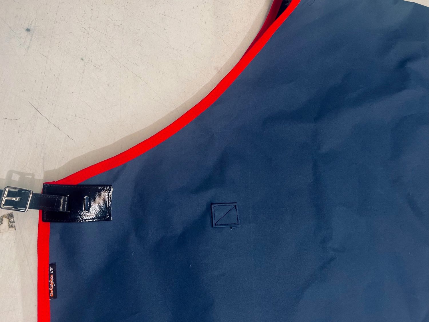 6&#39;0&quot; Unlined Canvas Rug - Small patch