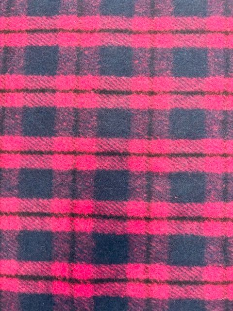 Pink/Navy Check Kersey