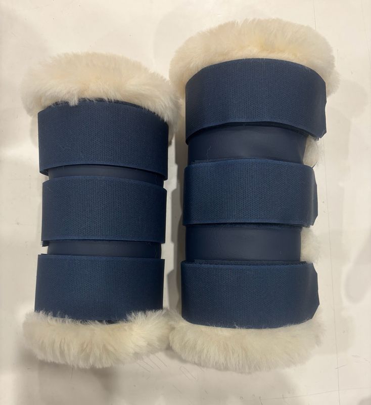 Sheepskin/Vinyl Paddock Boots (Full)