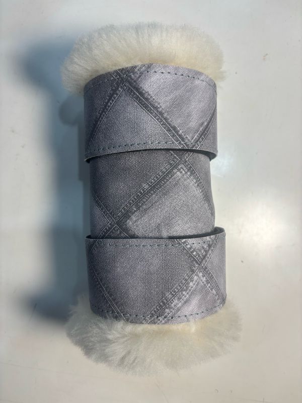 Sheepskin Vinyl Show Boots (Small Pony)