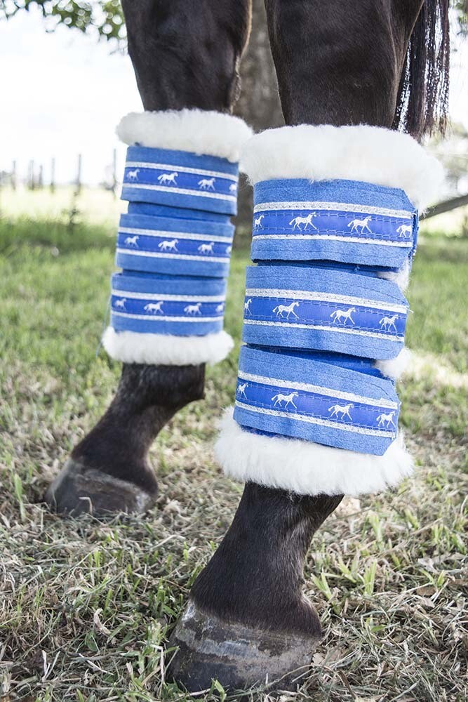 Sheepskin Deluxe Show Boots - Design your own