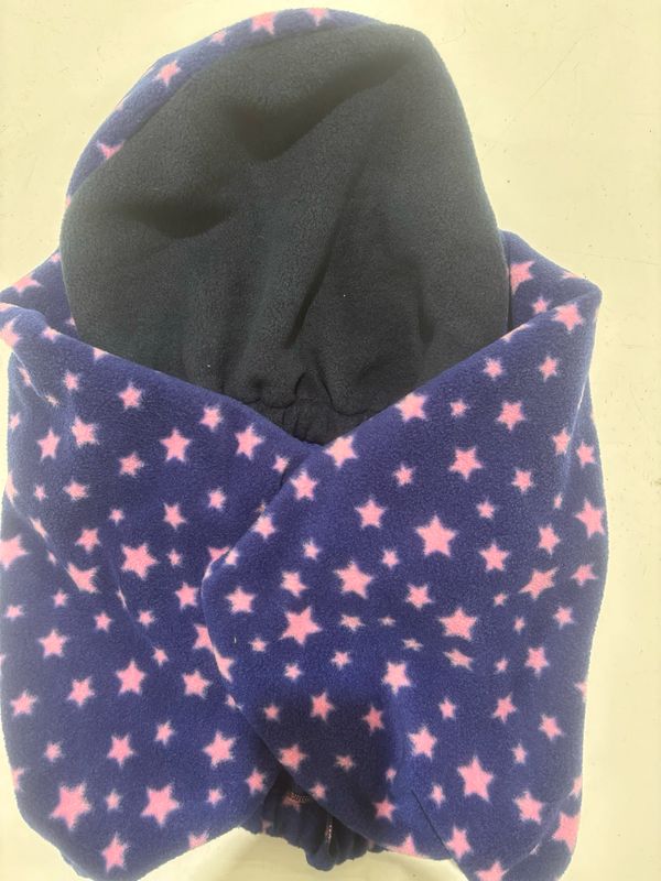 Polar Fleece Saddle Cover - Grey Check