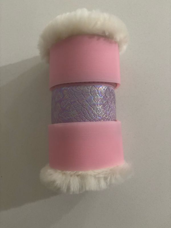 Sheepskin Vinyl Boots (Small Pony)