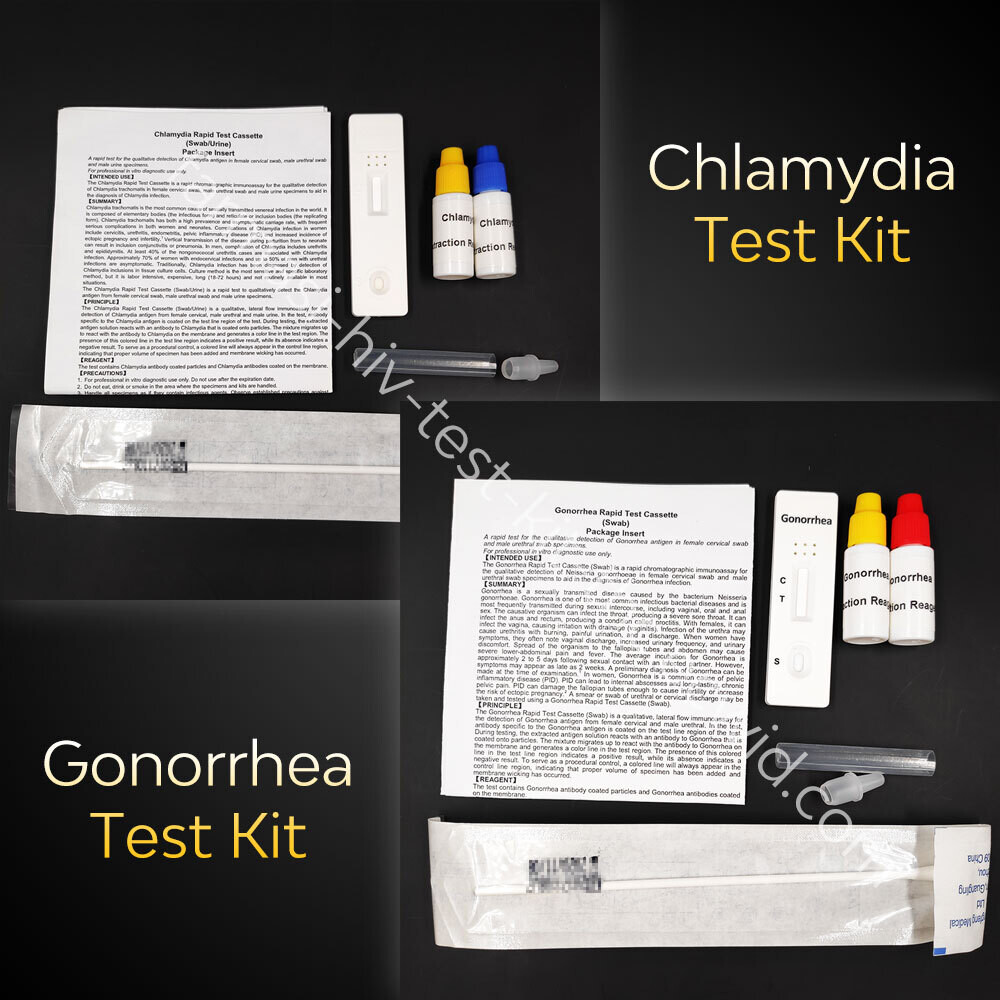 Chlamydia Test Kit + Gonorrhea Test Kit Malaysia