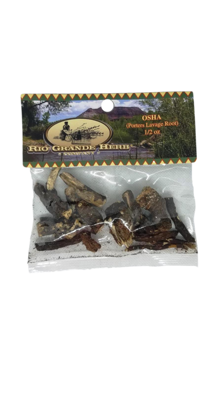 Osha (Porters Lovage Root) 1/2 oz.