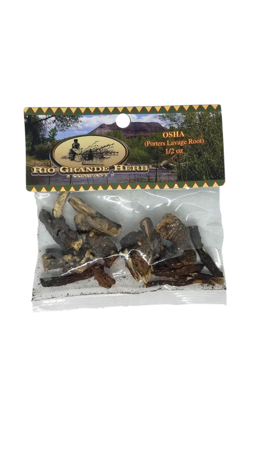Osha (Porters Lovage Root) 1/2 oz.