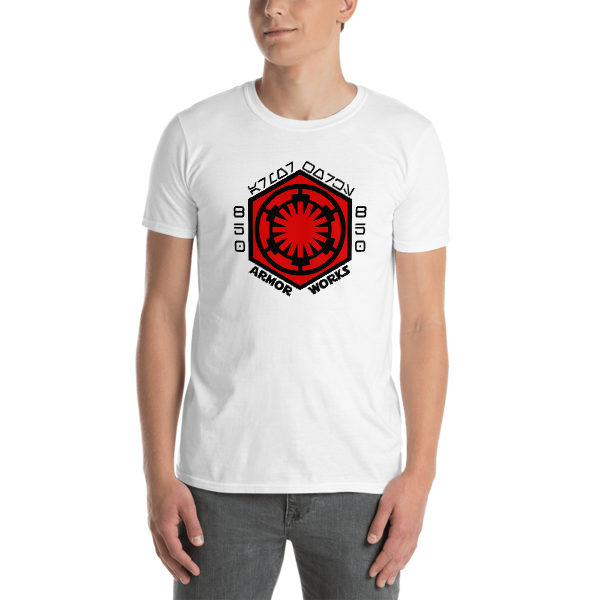 Short-Sleeve Unisex T-Shirt, Color: White, Size: S