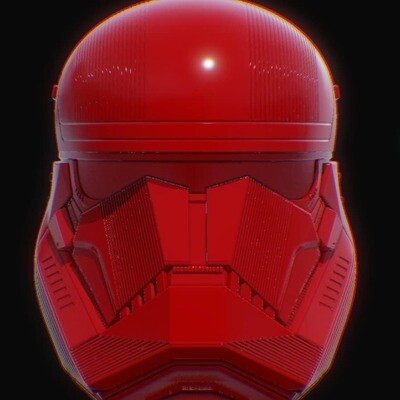 Red trooper HELMET pre order