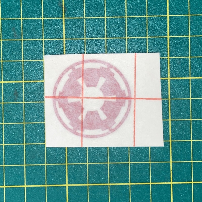 AT-ACT Driver Tank Driver Helmet Cog Decal