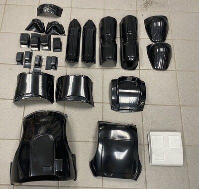 Juggernaut/ICAT Driver/Mudtrooper Armor Kit - PLASTIC ONLY
