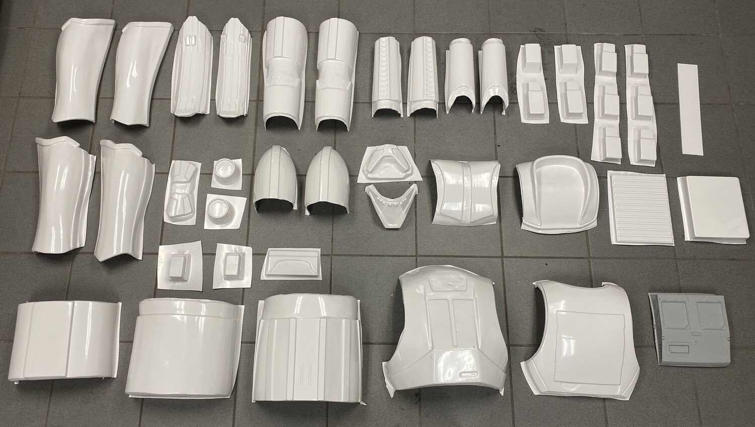 R1 Shoretrooper Grunt/Captain/Squad Leader Armor Kit - PLASTIC ONLY