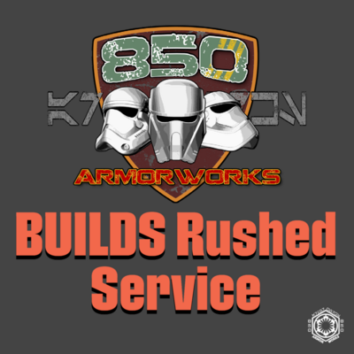 850 Armor Works BUILDS Rushed Service