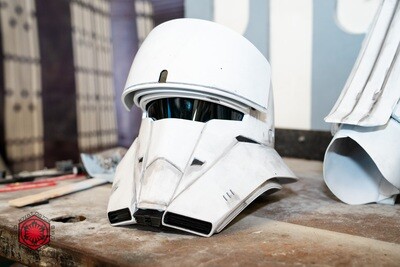 Rogue One Tanker / ICAT Driver Rotocast Helmet 