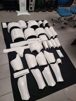 Rogue One Stormtrooper/Mimban/Mortar/Incinerator armor kit-PLASTIC ONLY
