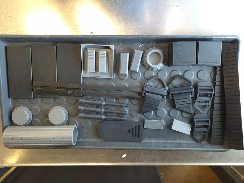 Death Trooper RESIN and RUBBER Parts ONLY