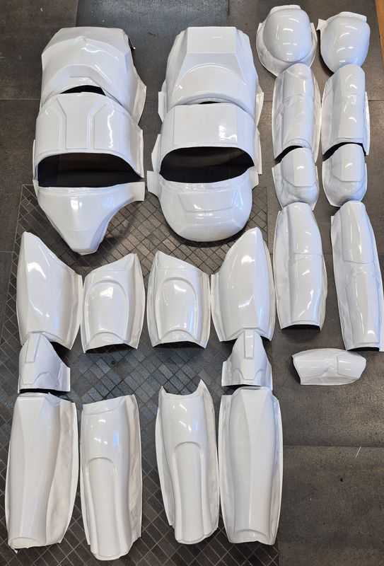 Small/Female Clone Trooper Armor Kit - PLASTIC ONLY
