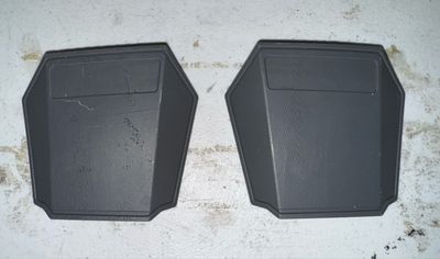 Mandalorian Hand Plates Resin Printed (pair)  (Fundraiser)