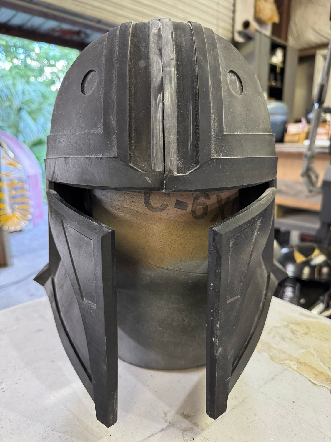 The Armorer Helmet (Male Version) (Fundraiser)