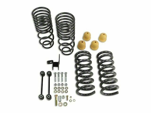Bell Tech 2/4 Lowering Kit / Drop Kit 2-Inch Front / 4-Inch Rear For 2009-2018 2WD V8 RAM 1500 Crew Cab with 5.70 Box