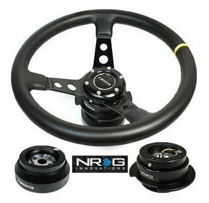 NRG Complete Detachable Steering Wheel Kit