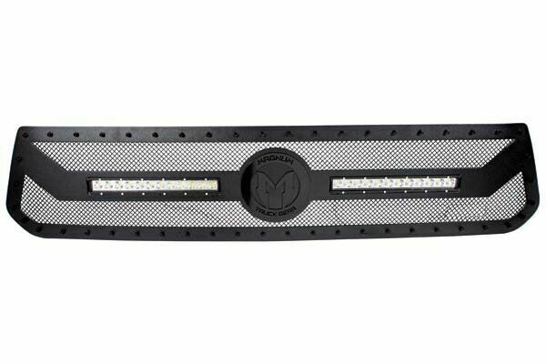ICI MAGNUM Led Black Mesh Grill For 14-16 Toyota Tundra All Models
