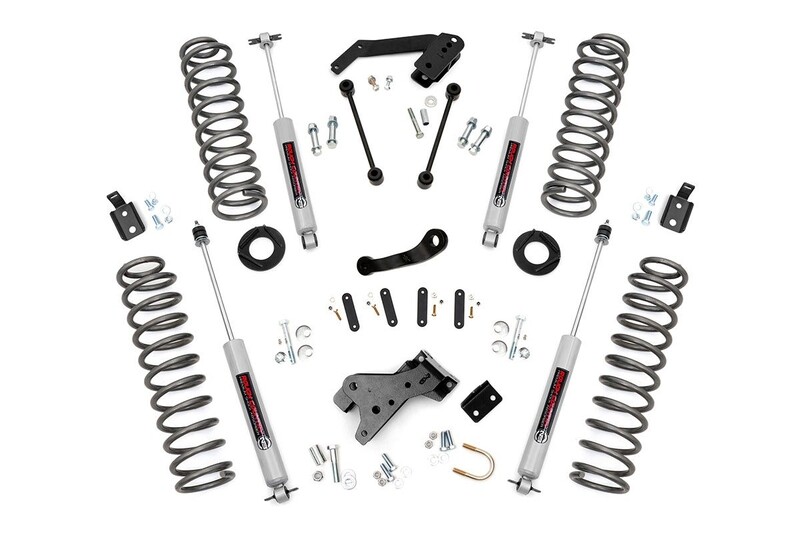 4 INCH JEEP SUSPENSION LIFT KIT (07-18 WRANGLER JK UNLIMITED)