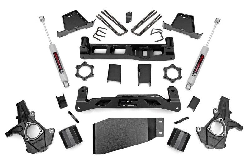 Rough Country 6" GMC Suspension Lift Kit (07-13 1500 PU 4WD)