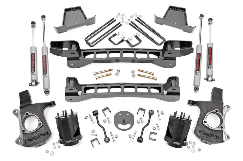 Rough Country 6" GMC SUSPENSION LIFT KIT (99-06 Chevy Silverado & 06 Gmc Sierra 1500  2WD)