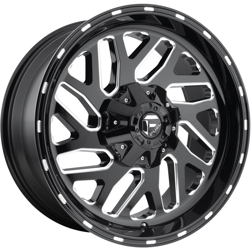 Fuel  D581 20x10 5x139.7/5x150 -18mm Gloss Black Milled Wheel