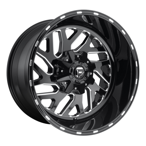 Fuel D581 Triton 20x10 8x180 -18mm Gloss Black Milled Wheel