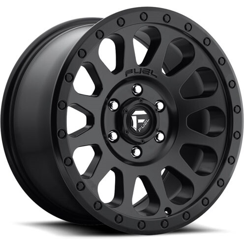 Fuel D579 Vector 20x9 +1mm 5x127 Matte Black Wheel