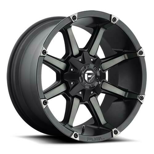 Fuel D556 Coupler 20x10 6x135/6x139.7 -18mm Black & Machine W/dark Tint Wheel