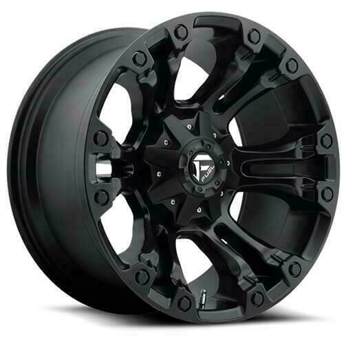Fuel D560 Vapor 20x10 5x139.7/5x150 -18mm Matte Black Wheel