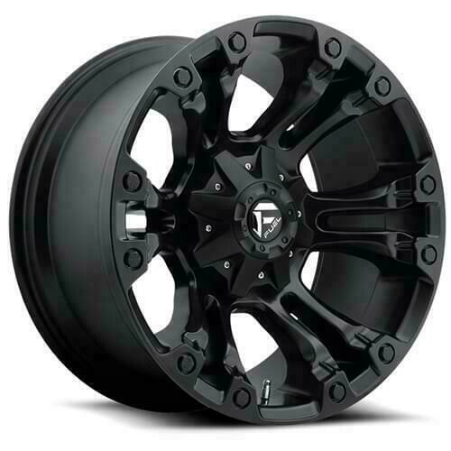 Fuel D560 Vapor 20x10 8X165.1 -18mm Matte Black Wheel