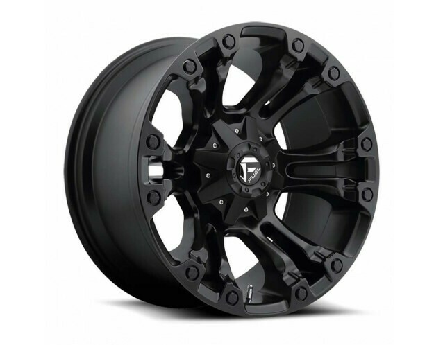 Fuel D560 Vapor 20x10 6X135/6x139.7 -18mm Matte Black Wheel