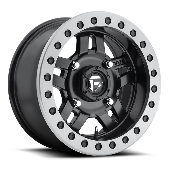 Fuel Offroad D917 14x7 4x136 4x137 +38mm Matte Black Anthracite Ring Wheel