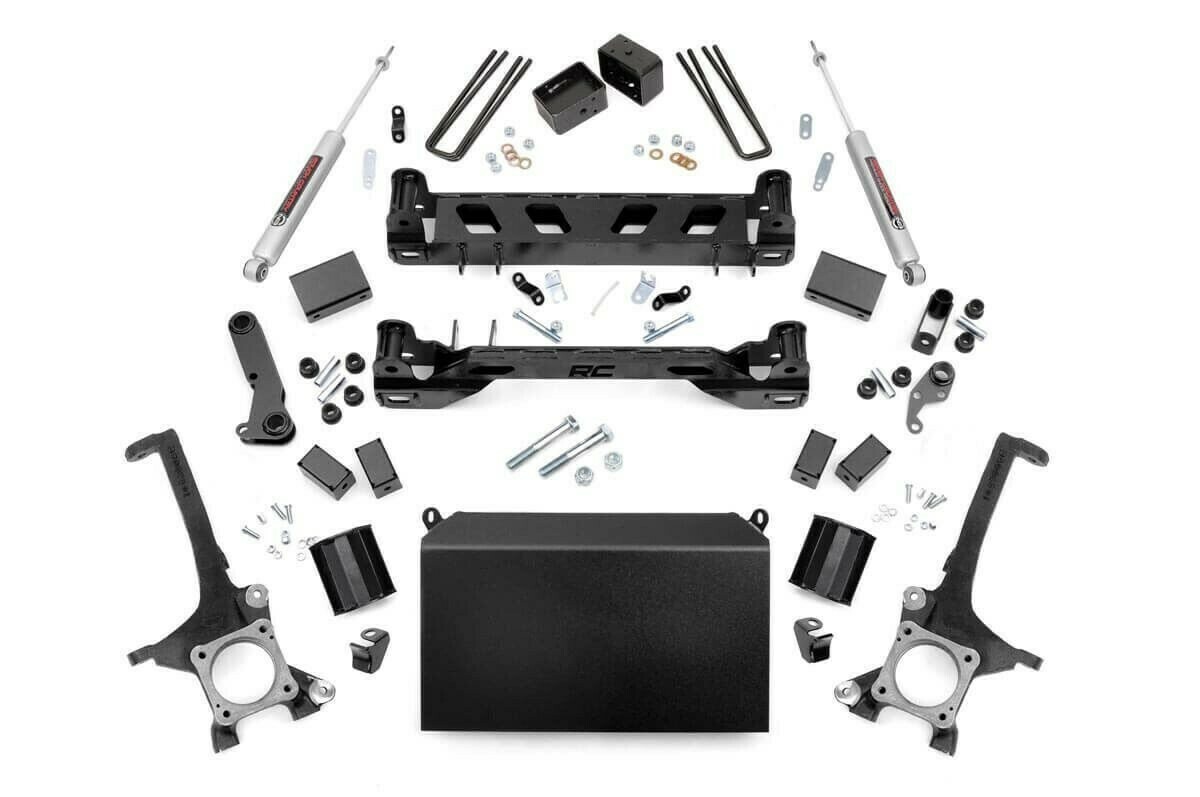 Rough Country 4 Inch Suspension Lift Kit For 16-20 Toyota Tundra 2/4wd